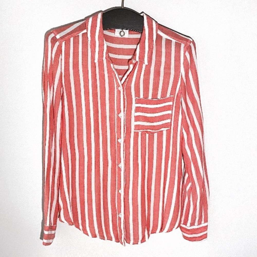 Abound Linen Look Blouse from Nordstrom Rack sz Sm